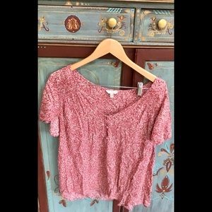 Flutter Sleeve Blouse, 2X
